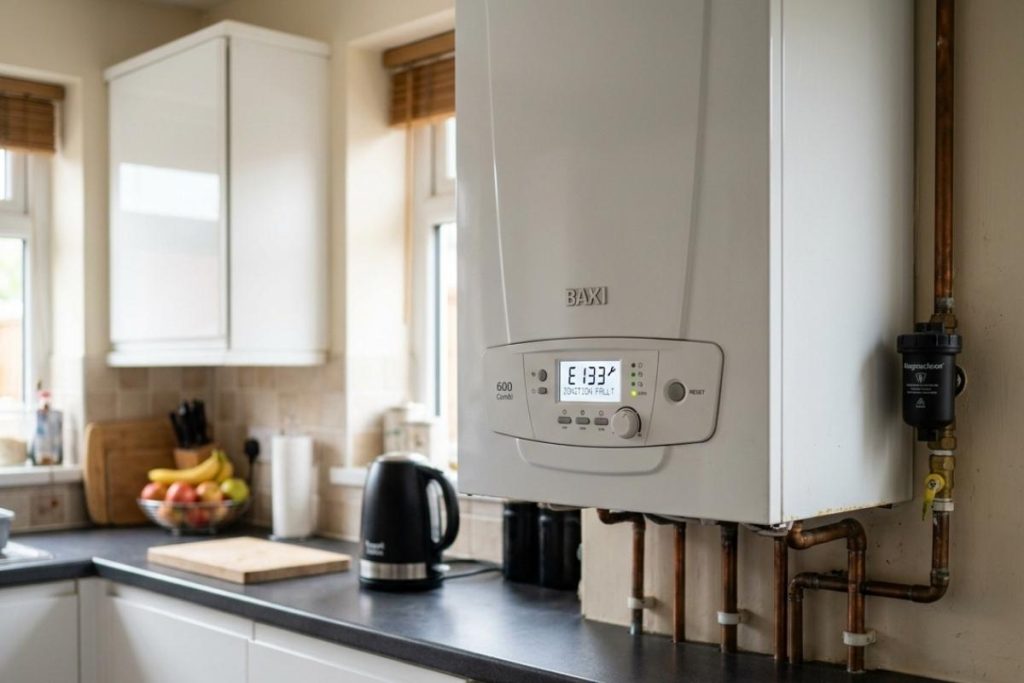 Why Does My Baxi 600800 Keep Flashing E133 (Beyond the Reset)